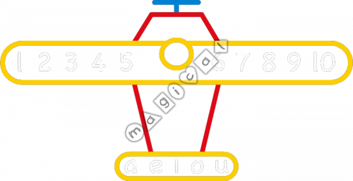 Design of playground marking/equipment - Aeroplane | Nursery and Reception / Markings