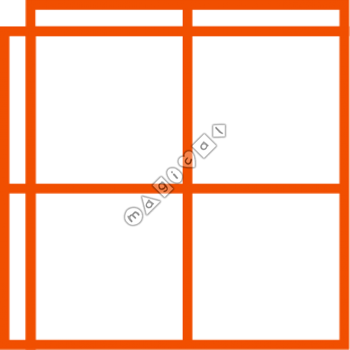 Design of playground marking/equipment - Carroll Diagram 2 | School playground markings / Primary schools / Skill Related