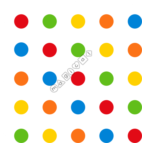 Design of playground marking/equipment - Co-ordinates Grid - Solid Circles | School playground markings / Primary schools / Grids