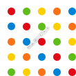 Thumbnail design of playground marking/equipment - Co-ordinates Grid - Solid Circles