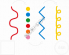 Thumbnail design of playground marking/equipment - Colour Fun Run