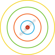 Thumbnail design of playground marking/equipment - Concentric Circles mtr 30cm Spot