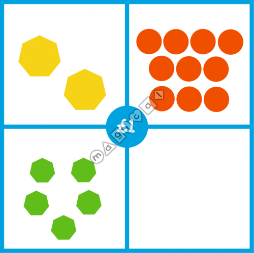 Design of playground marking/equipment - Counting Coins - 4 Box | School playground markings / Primary schools / Educational