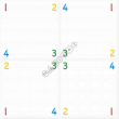 Thumbnail design of playground marking/equipment - Four x 4 Square Game