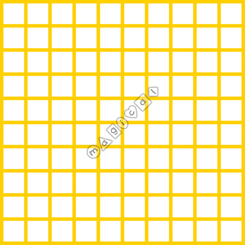 Design of playground marking/equipment - Grid - Empty 100 Square | School playground markings / Primary schools / Secondary schools and Further Education / Grids