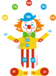Thumbnail design of playground marking/equipment - Magico the Number Clown