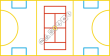 Thumbnail design of playground marking/equipment - Multi Court 1