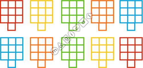 Design of playground marking/equipment - Multiplication Grids | School playground markings / Primary schools / Secondary schools and Further Education / Educational / Number