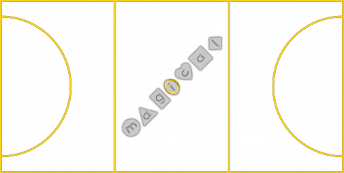 Design of playground marking/equipment - Netball Court 2 | School playground markings / Primary schools / Secondary schools and Further Education / Sports and Training