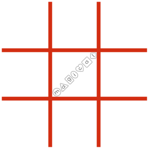 Design of playground marking/equipment - Noughts & Crosses | Nursery and Reception / School playground markings / Primary schools