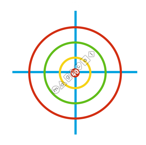 Design of playground marking/equipment - Bullseye Compass | School playground markings / Primary schools / Secondary schools and Further Education