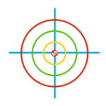 Bullseye Compass playground marking/equipment photo - Markings, Primary, Secondary and Further Education