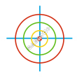 Thumbnail design of playground marking/equipment - Bullseye Compass