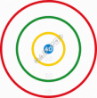 Thumbnail design of playground marking/equipment - Target Bullseye