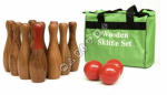 Wooden Skittle Set playground marking/equipment photo - Retail