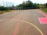 24m Red Line (for centre of court) playground marking/equipment photo - Markings, Primary, Secondary and Further Education
