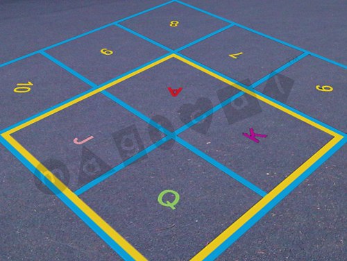 Photo of playground marking/equipment - Ace Game | School playground markings / Primary schools / Secondary schools and Further Education
