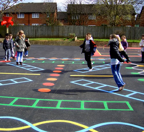 Photo of playground marking/equipment - Action Zone - Primary | School playground markings / Primary schools / Sports and Training