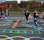Action Zone - Primary playground marking/equipment photo - Markings, Primary, Sports and Training