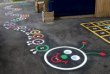 Thumbnail photo of playground marking/equipment - Alphabet Caterpillar