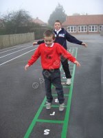 Alphabet Ladder playground marking/equipment photo - Nursery and Reception, Markings, Primary, Alphabet