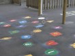 Thumbnail photo of playground marking/equipment - Alphabet Shapes