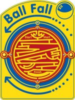 Ball Fall Wallboard - Intermediate (supply only with fixings) playground marking/equipment photo - Primary, Wallboards and Banners