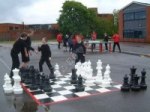 Chess Set - Giant CURRENTLY UNAVAILABLE playground marking/equipment photo - Primary, Grids