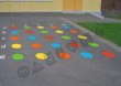 Thumbnail photo of playground marking/equipment - Co-ordinates Grid - Solid Circles