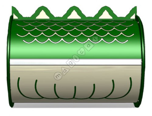 Photo of playground marking/equipment - Dino Tube | Nursery and Reception / Primary schools / Equipment and Trim Trails / Activity