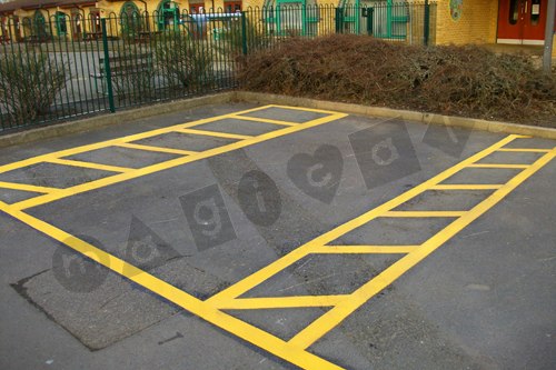 Photo of playground marking/equipment - Disabled Parking Bay - Double | Markings / Public Spaces / Special needs / Parking Spaces