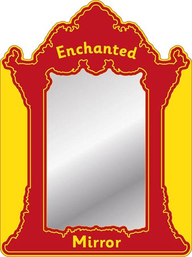 Photo of playground marking/equipment - Enchanted Mirror Wallboard | Nursery and Reception / Primary schools / Wallboards and Banners / Mirror