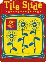 Flower Tile Wallboard (supply only with fixings) playground marking/equipment photo - Primary, Wallboards and Banners, Skill Related