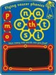Thumbnail photo of playground marking/equipment - Flying Saucer Phonics Wallboard (supply only with fixings)