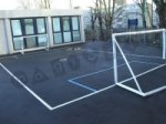 Football Goal - Mini playground marking/equipment photo - Markings, Primary, Secondary and Further Education, Sports and Training