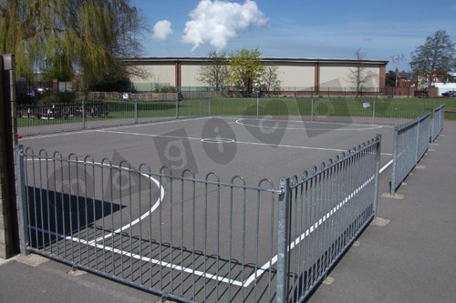 Photo of playground marking/equipment - Football Pitch 1 | School playground markings / Primary schools / Secondary schools and Further Education / Sports and Training