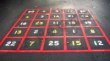 Thumbnail photo of playground marking/equipment - Grid 1-25 Random