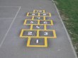 Thumbnail photo of playground marking/equipment - Hopscotch 1 - 10 S