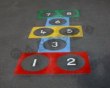 Thumbnail photo of playground marking/equipment - Hopscotch 1-8MC