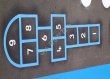 Thumbnail photo of playground marking/equipment - Hopscotch 1 - 9 R