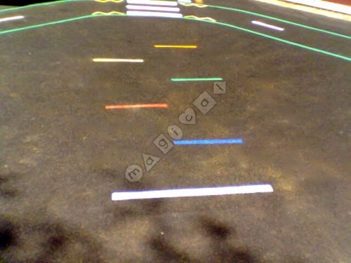 Photo of playground marking/equipment - Jumping Lines - Staggered | Nursery and Reception / School playground markings / Primary schools / Sports and Training