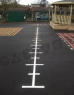 Number Line Blank - 10 Section playground marking/equipment photo - Markings, Primary, Educational