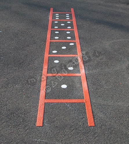 Photo of playground marking/equipment - Ladder - Domino | Nursery and Reception / School playground markings / Primary schools
