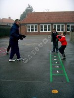 Ladder - Numbered 0 to 10 playground marking/equipment photo - Nursery and Reception, Markings, Primary, Number