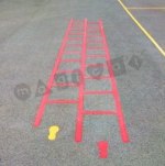 Ladder - Warm-up 3 playground marking/equipment photo - Markings, Primary, Sports and Training