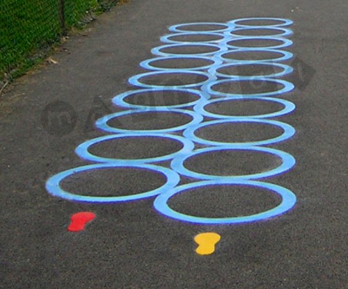 Photo of playground marking/equipment - Ladder - Warm-up 4 | School playground markings / Primary schools / Sports and Training
