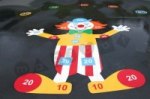 Magico the Number Clown playground marking/equipment photo - Nursery and Reception, Markings, Primary, Number