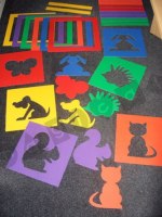 MatMagic - choose from Animals, Squares, Circles, Multi shapes playground marking/equipment photo - Nursery and Reception, Primary, Educational, Circuits and Activity Trails, Activity