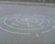 Thumbnail photo of playground marking/equipment - Maze - Circular