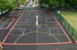 Multi Court 4 playground marking/equipment photo - Markings, Secondary and Further Education, Sports and Training